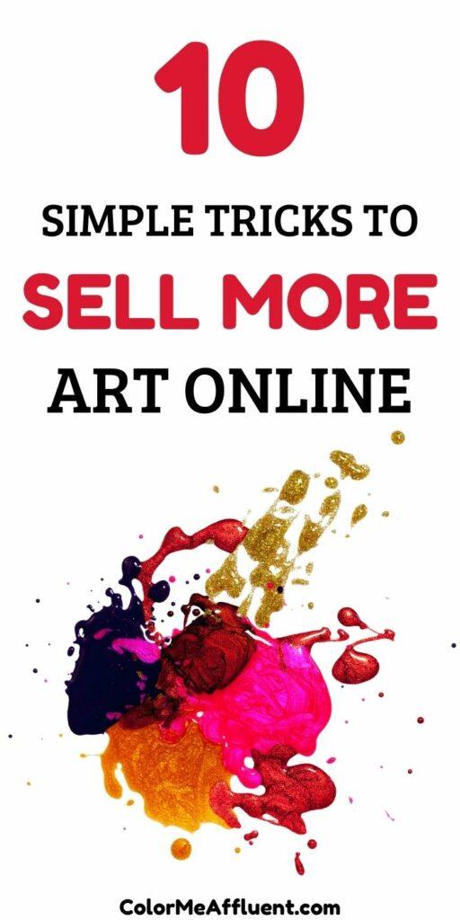 10 simple selling art online tips and ideas
