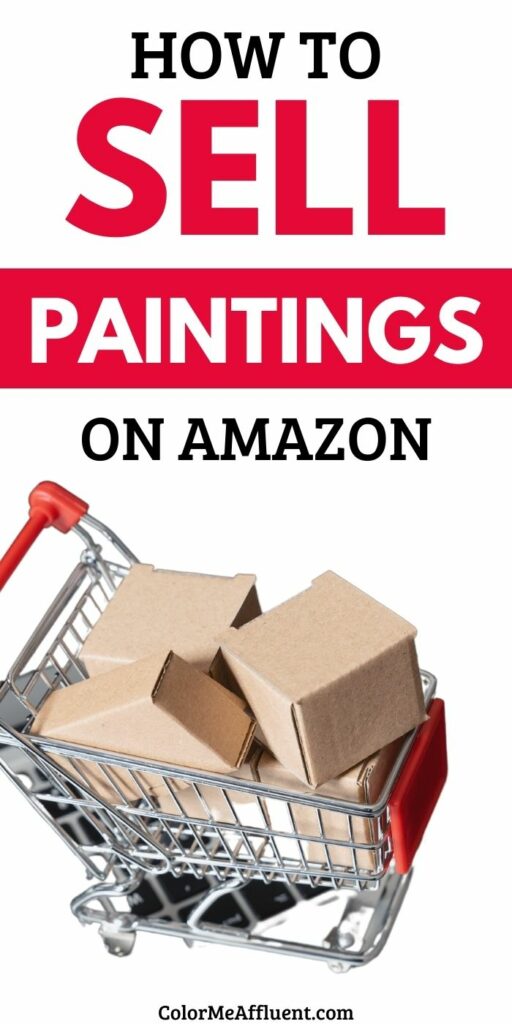 how to sell paintings on amazon