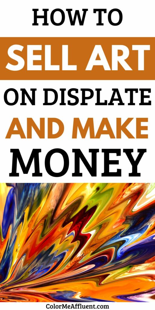 how to sell art on displate and make money 