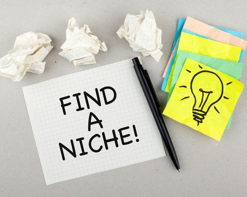 how to start an art business choose a niche first