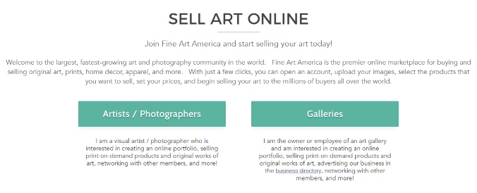 how to start selling on fine art america register as an art seller