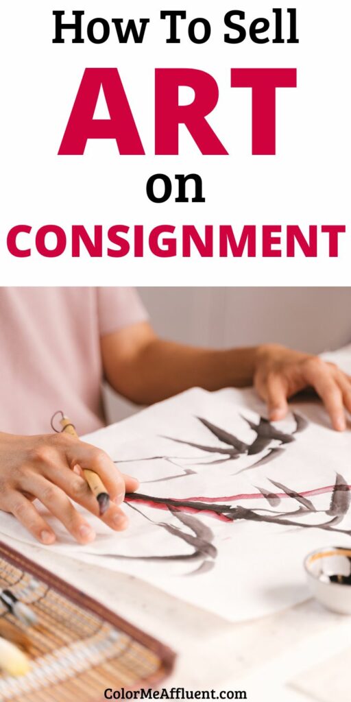 how to sell art on consignment 