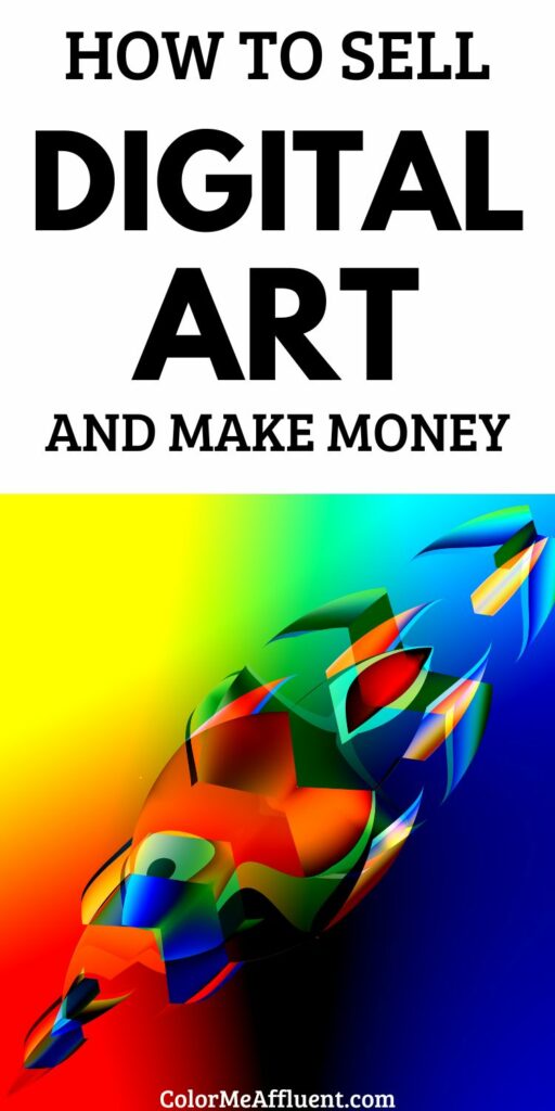 how to sell digital art online and make money