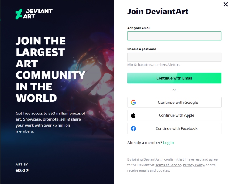 how to sell art on deviantart become a core member