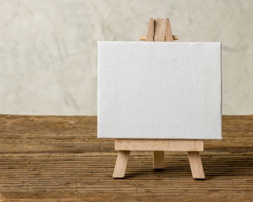 create a small painting first